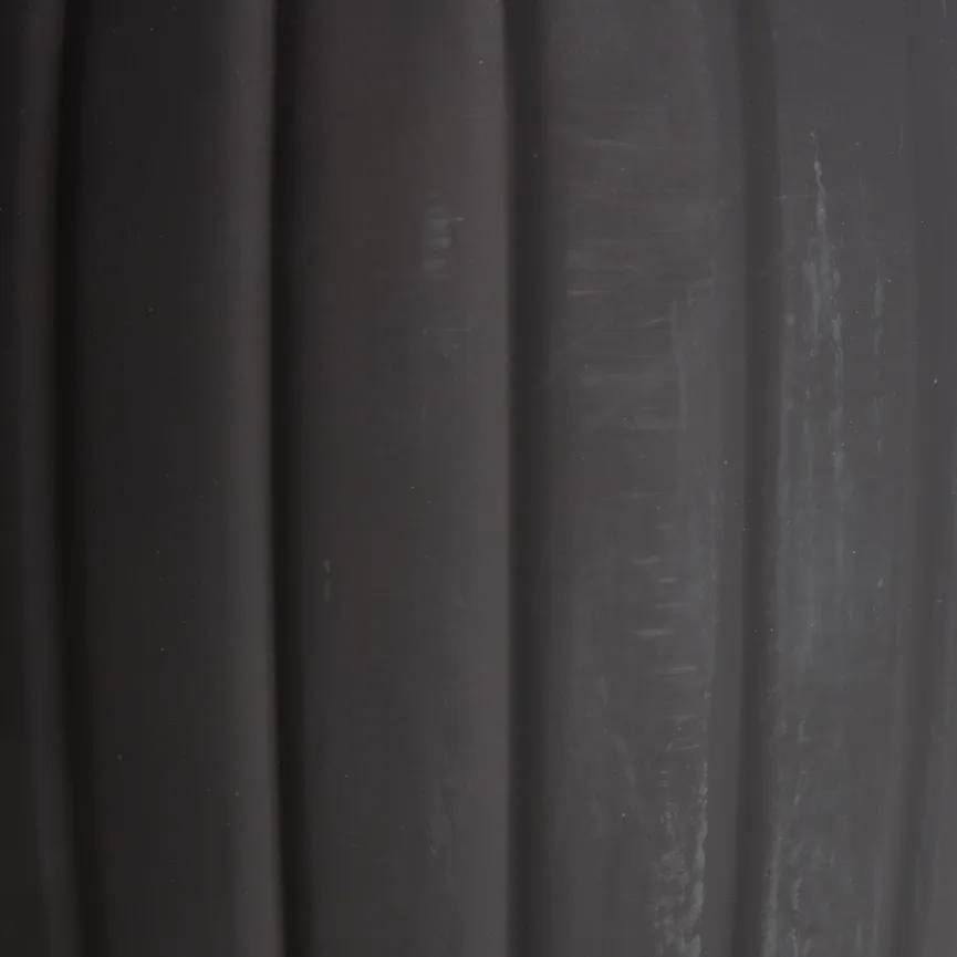 Vase schwarz matt material_farbe