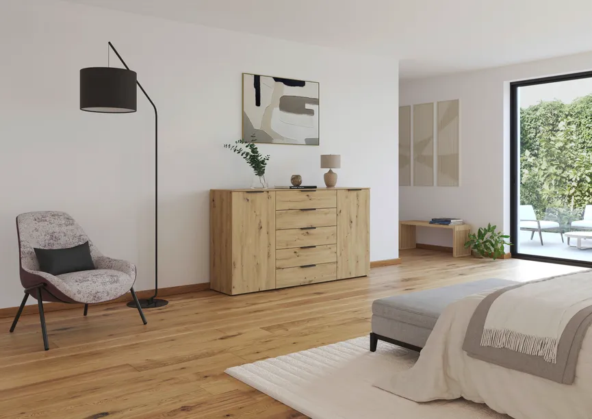 Kommode 2T/5S milieu