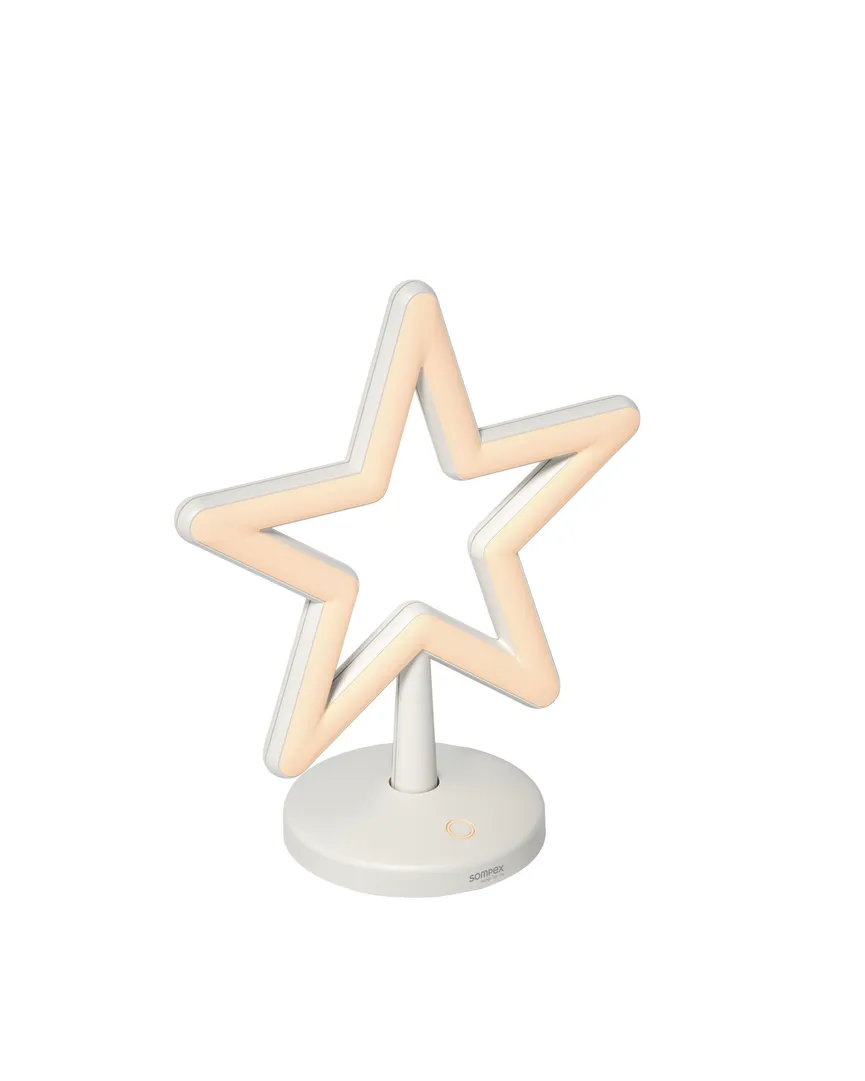 Akkutischleuchte "Star" material_farbe