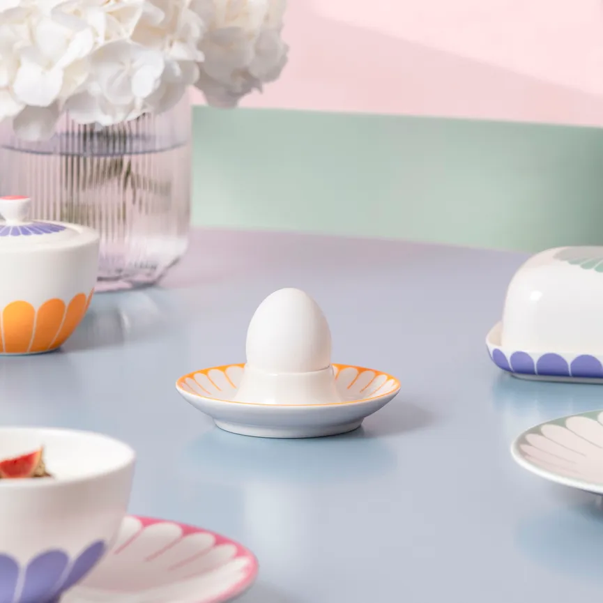 Eierbecher "Fleur" couleur milieu