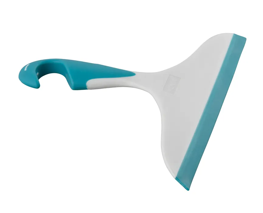 Badezimmerwischer Loano blau detail