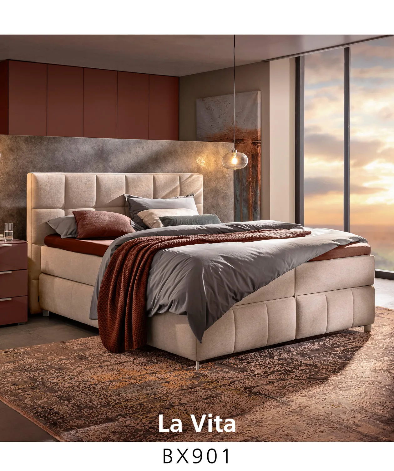Boxspringbett BX901 Kollektion LaVita