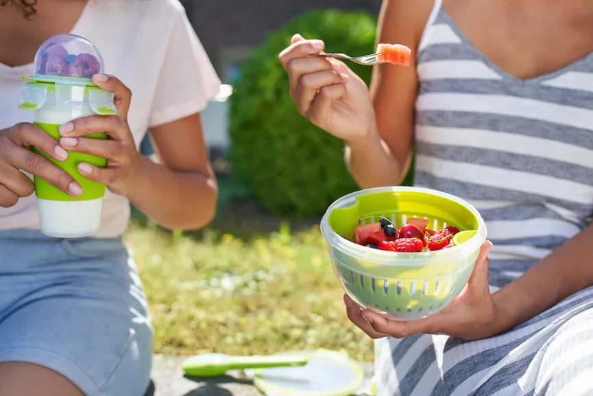 Obstbox Fruitbowl 1l grün milieu