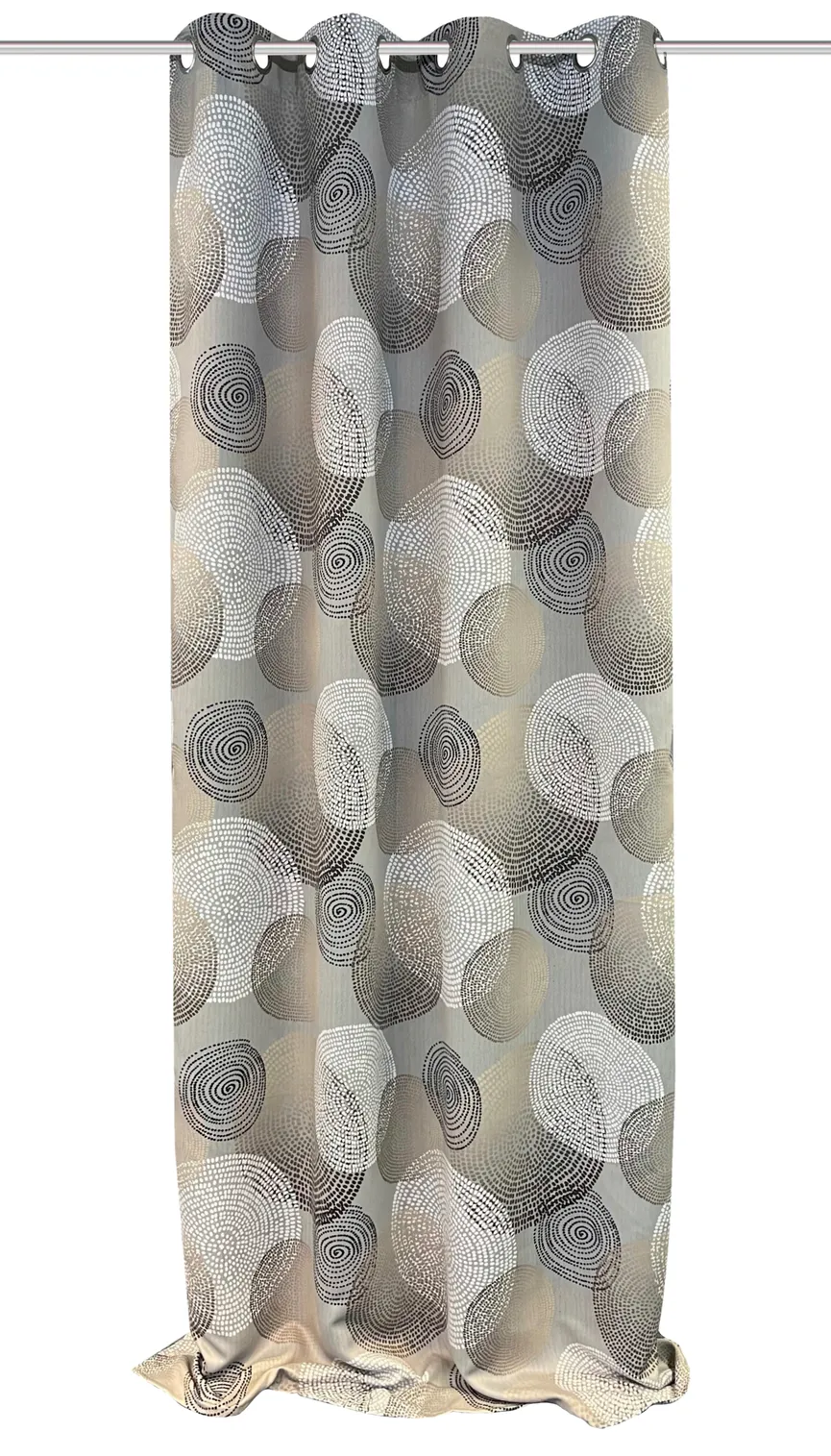 Ösenschal Verdunkler bedruckt hauptaufnahme