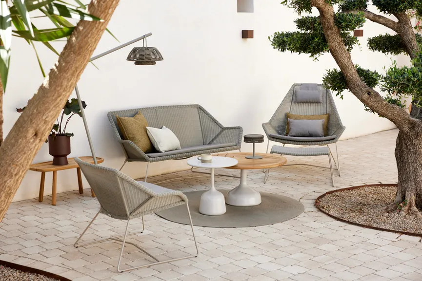 Lounge Sessel m.Kufen milieu