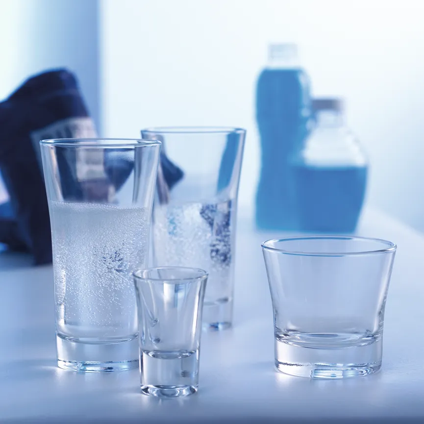 Schnapsglas "Pure" 3er-Set milieu