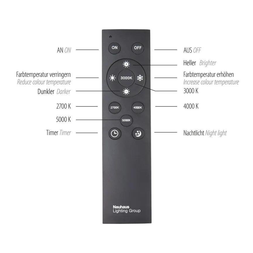 Deckenleuchte "PURE-Lines" detail