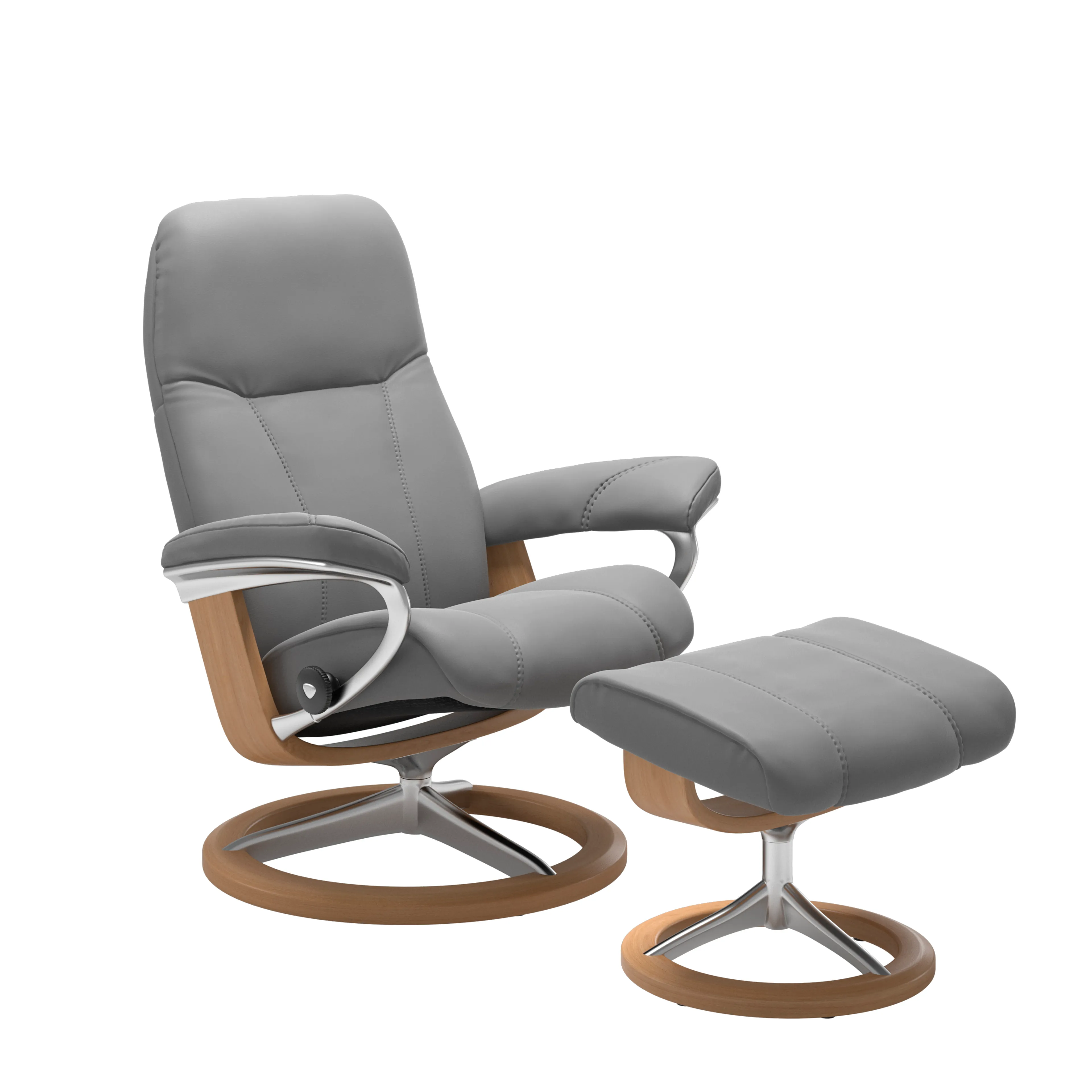 Sessel mit Hocker Consul Signature