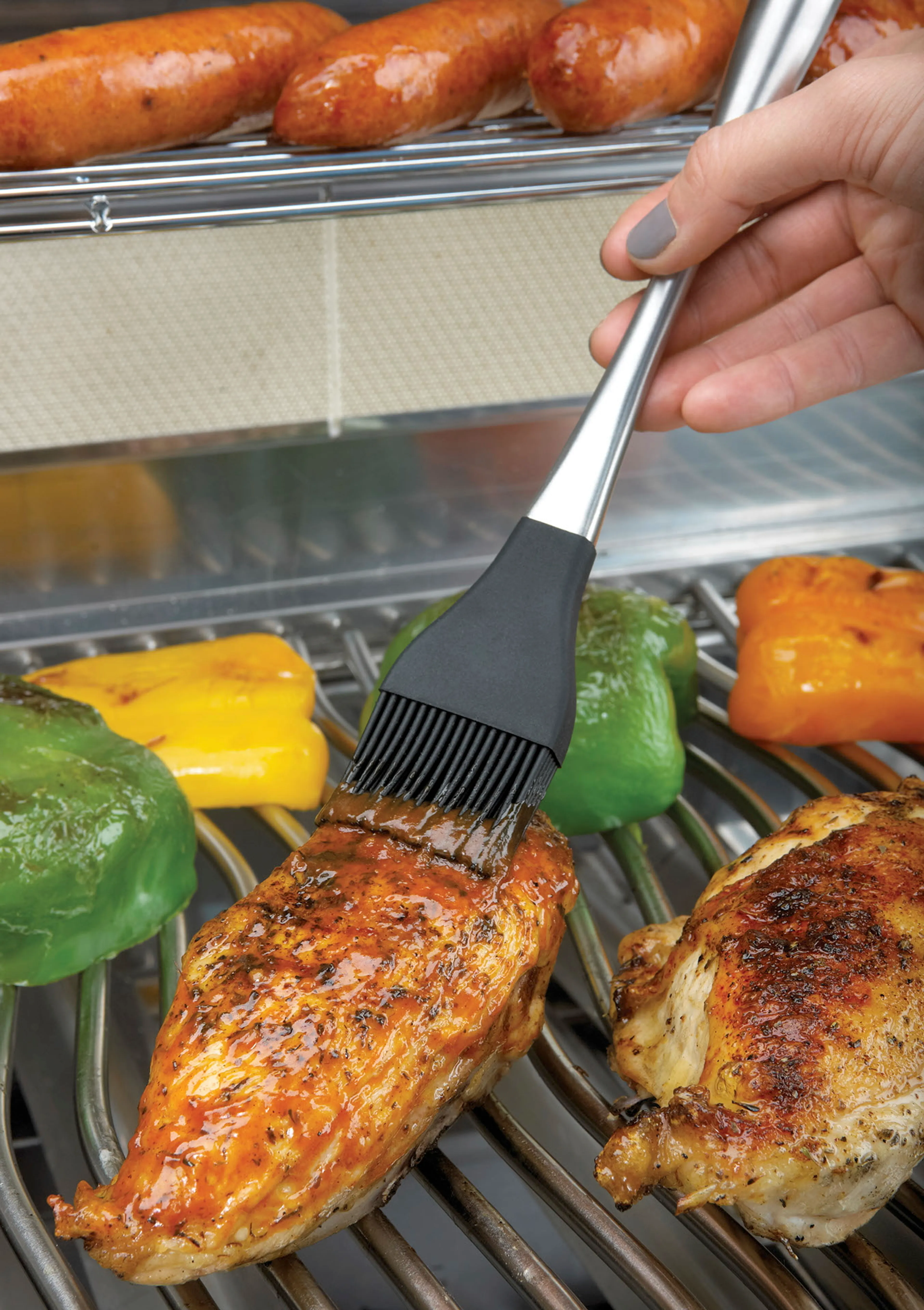 Grillpinsel  Pro Edelstahl 30 cm