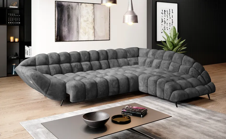 Ecksofa motorisch detail