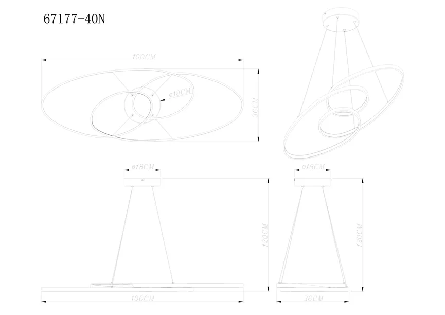 Pendelleuchte "Spira" detail