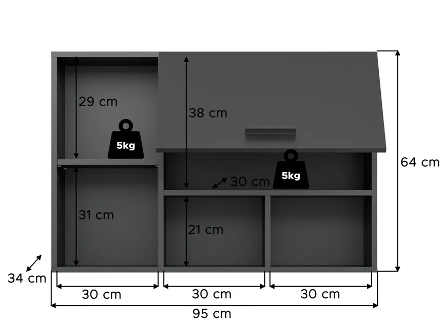Hängeschrank detail