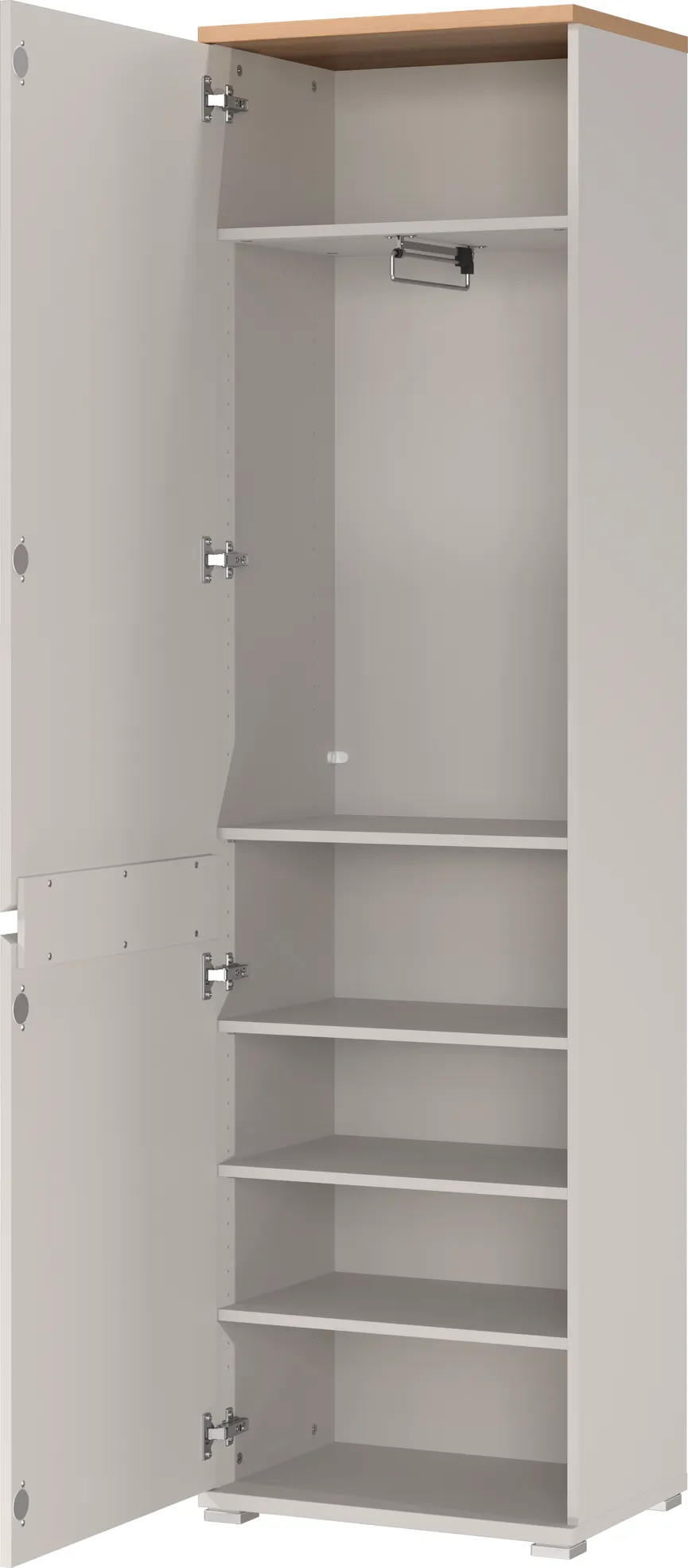 Garderobenschrank detail