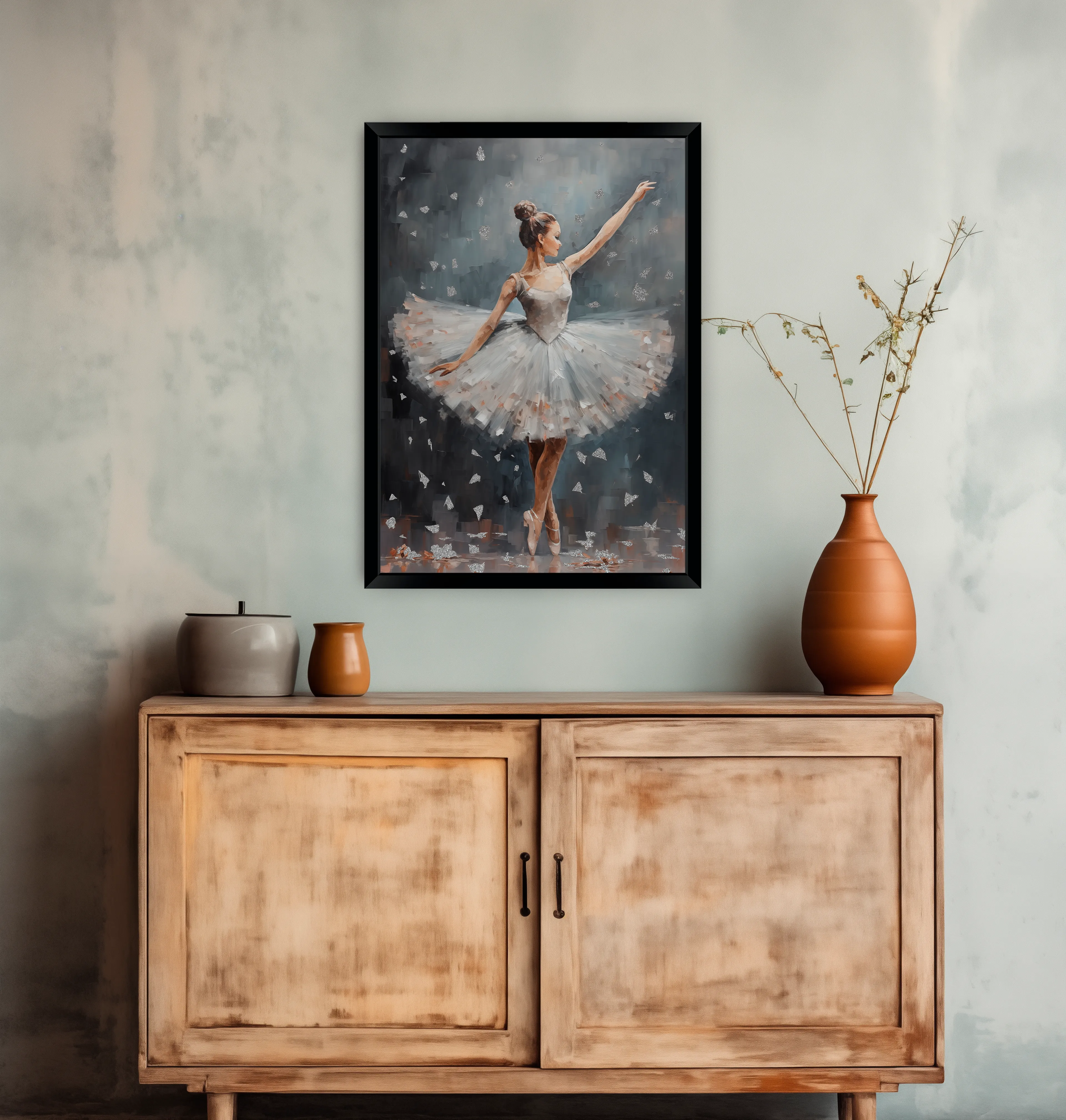 Wandbild 50 x 70 cm Ballet Dancer I 
