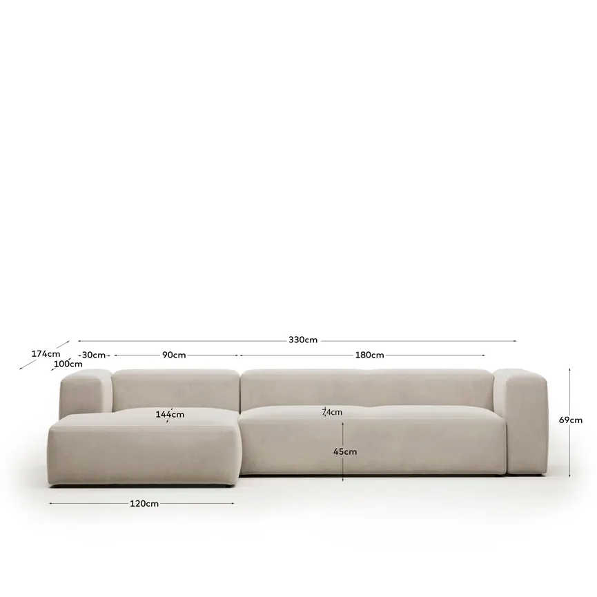 Ecksofa 4-Sitzer detail