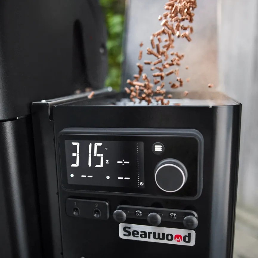 Searwood XL Holzpelletgrill detail