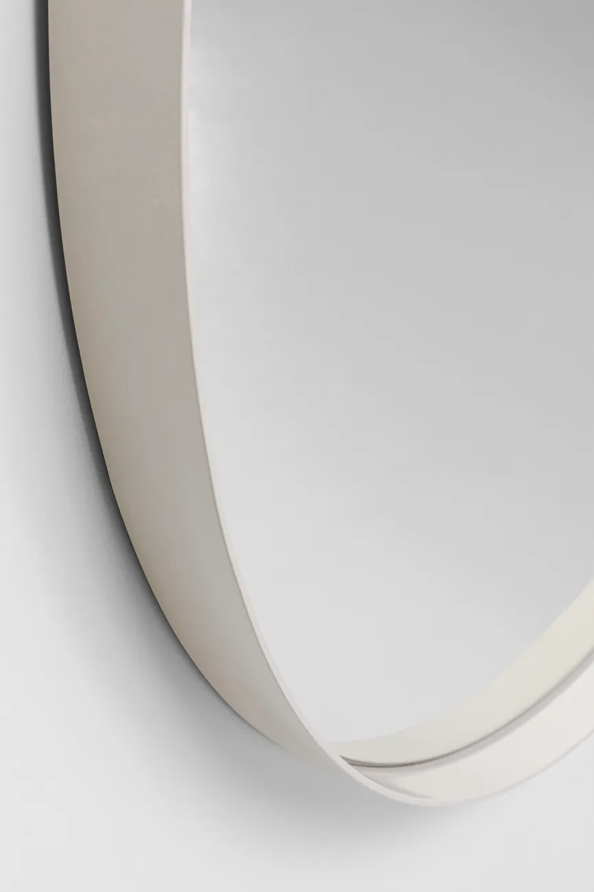 Wandspiegel "Curve Greige" detail