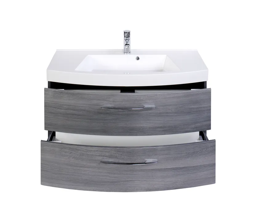 *Waschtisch 100 gebogen detail