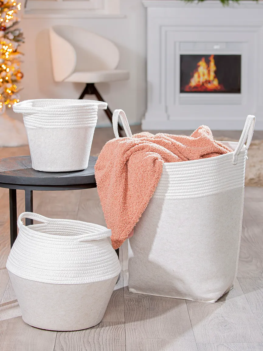 Korb "Corda" creme milieu