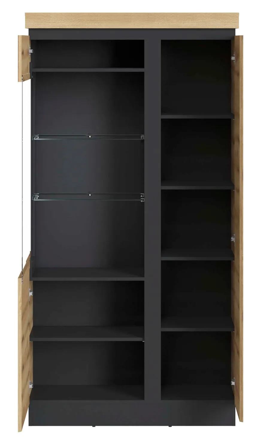 Vitrine 2-trg., detail