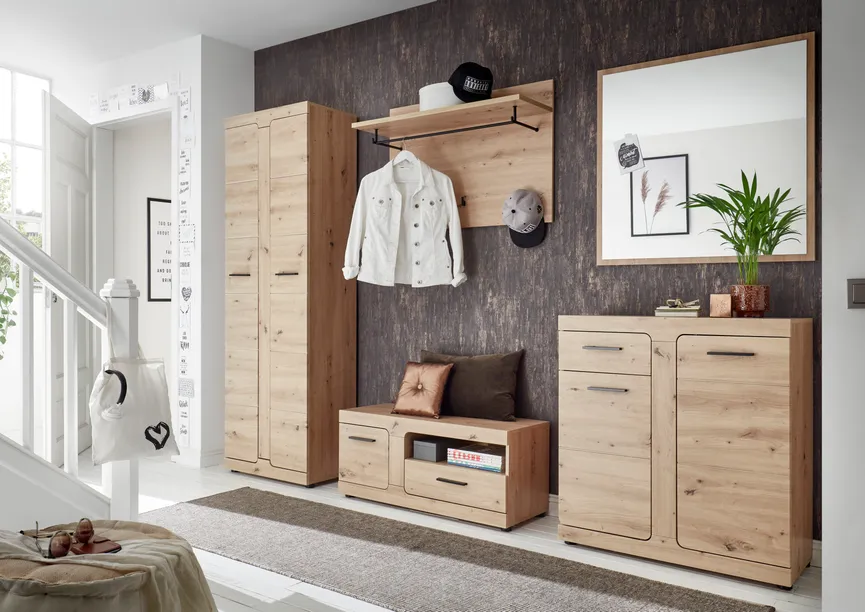 Garderobenbank detail