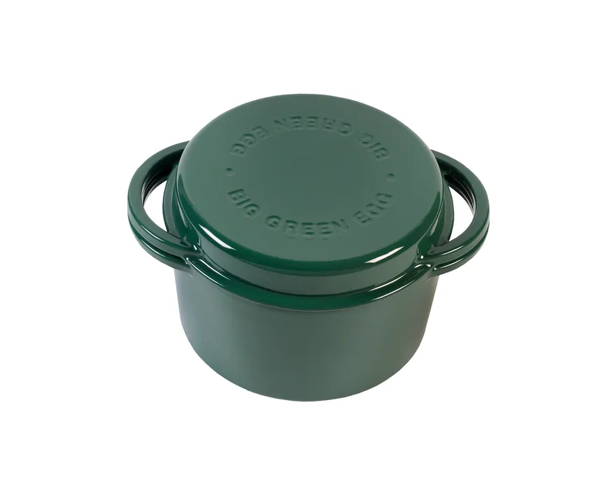 Dutch Oven Grün rund hauptaufnahme