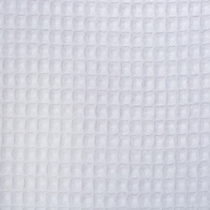 Piquee Bademantel S/M weiß material_farbe