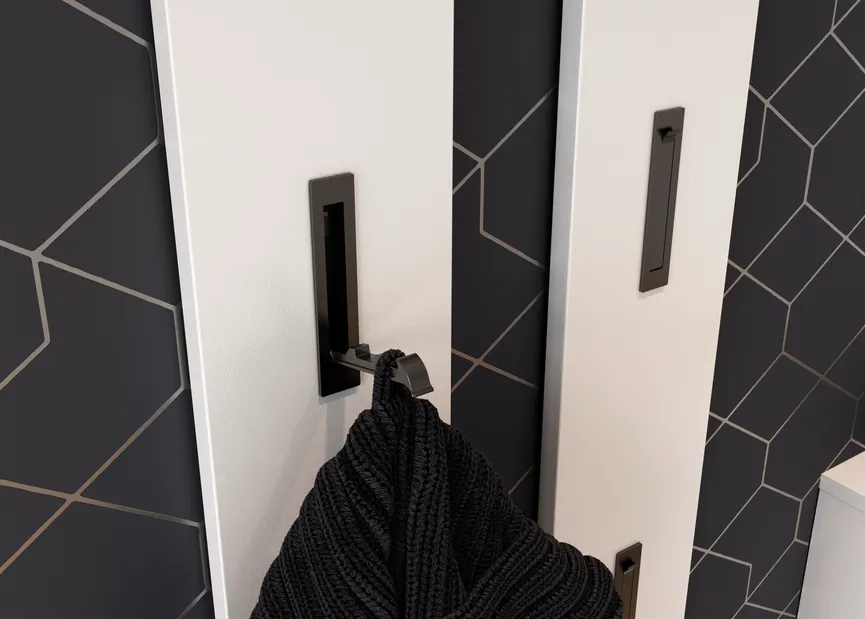 Garderobenpaneel detail