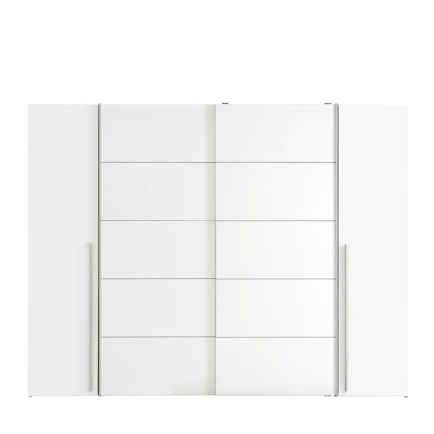 Schwebe-/Drehtürenschrank detail