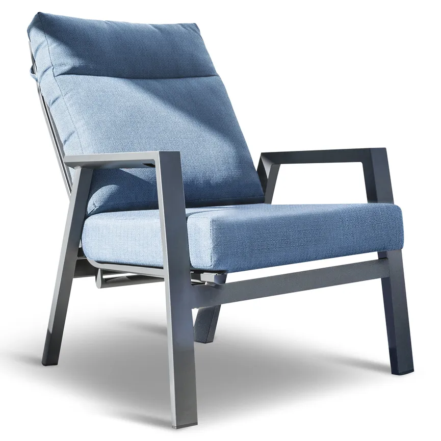 Loungesessel Blau hauptaufnahme