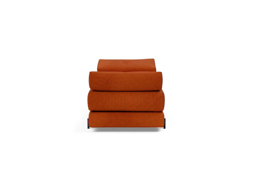 Klappsofa Indu schwarz detail