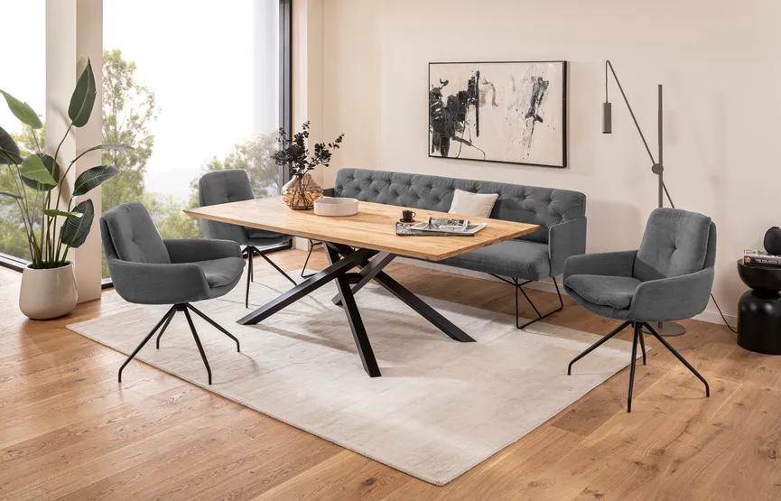 Solobank 3-Sitzer medium milieu