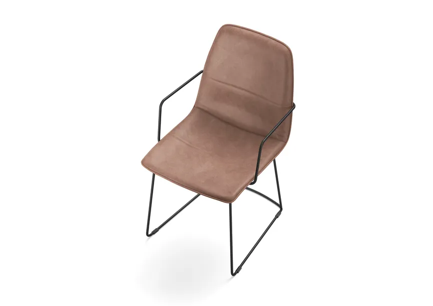 Stuhl mit Armlehnen STU-AT 117 detail