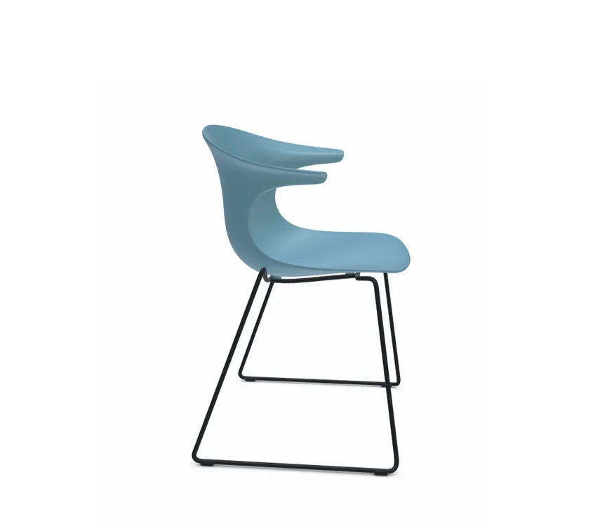 Stuhl Sledge black detail