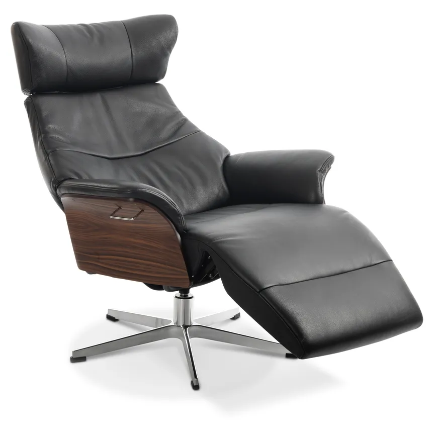 Sessel mit Fußstütze detail