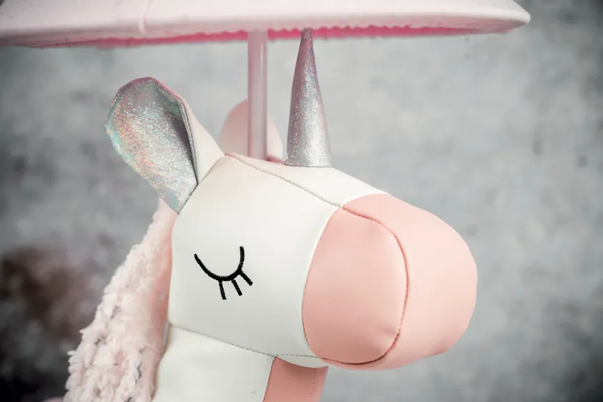 Tischleuchte "Einhorn Elsa" detail