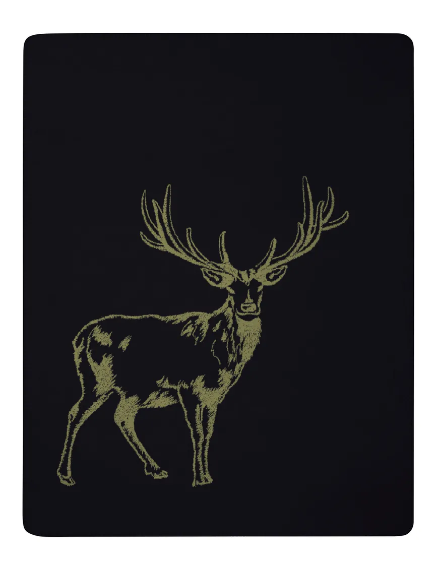 Wohndecke Deer Green detail