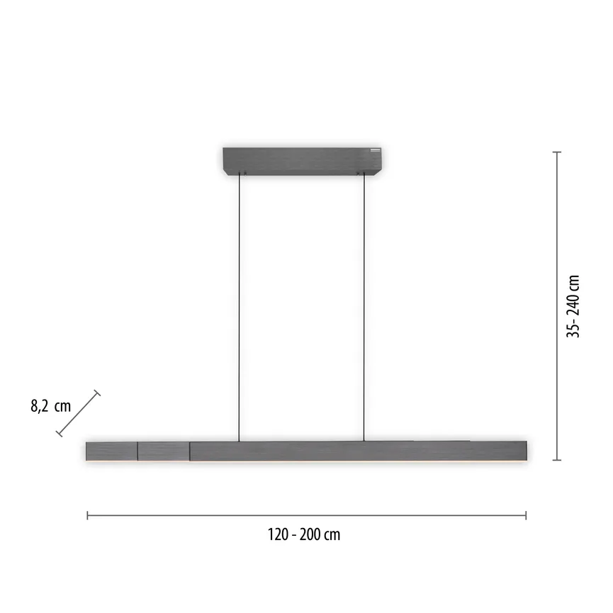 Pendelleuchte "PURE-Moto-Rise" detail