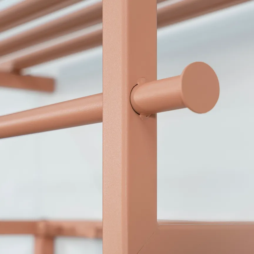 Wandgarderobe detail