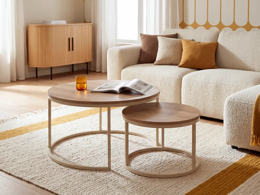 Couchtisch 2er Set milieu