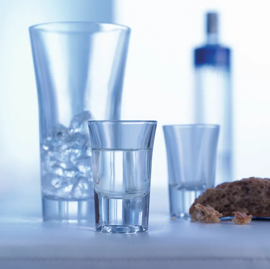 Schnapsglas "Pure" 3er-Set milieu