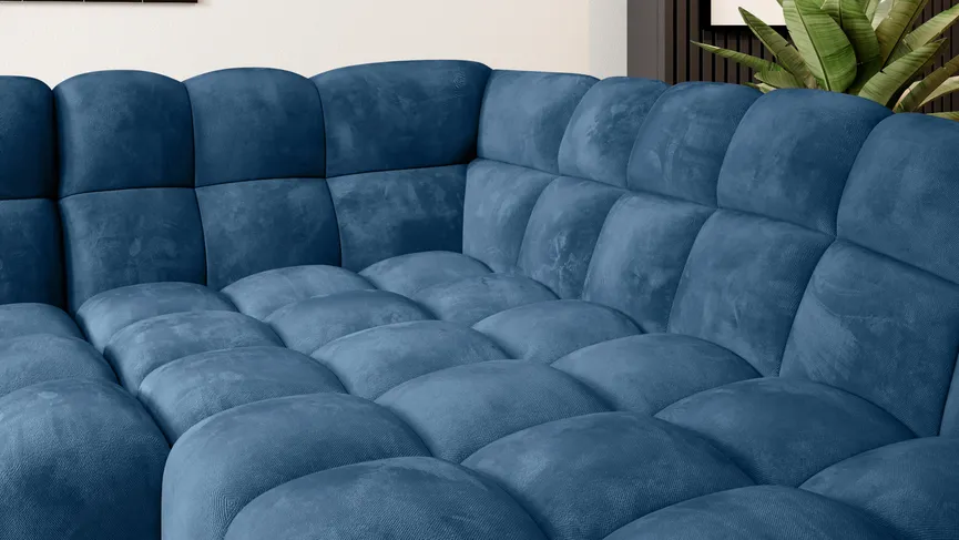 Ecksofa motorisch detail