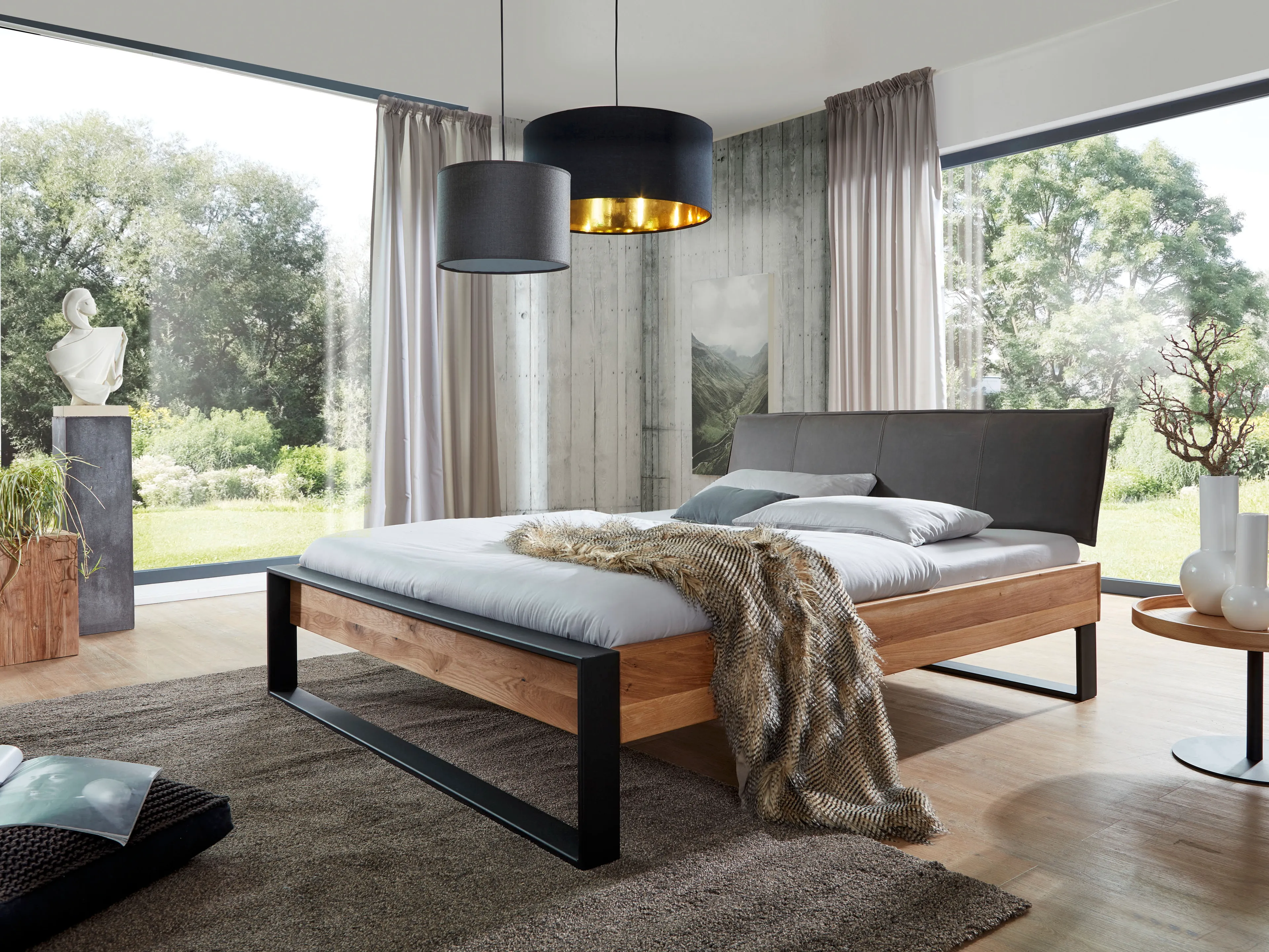 Massivholzbett BE-0568 180 x 200 cm