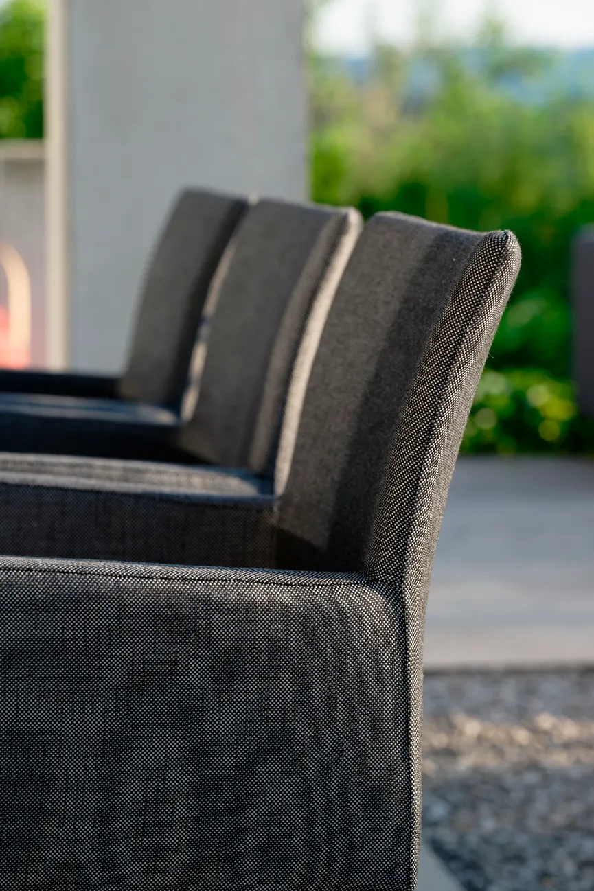 Sessel Matt Schwarz detail
