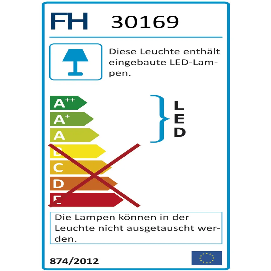 Bettbeleuchtung "Sten" energielabel