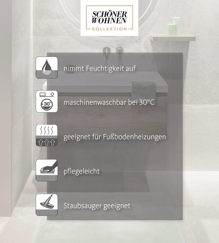 Badteppich Bali SW 40x60 detail