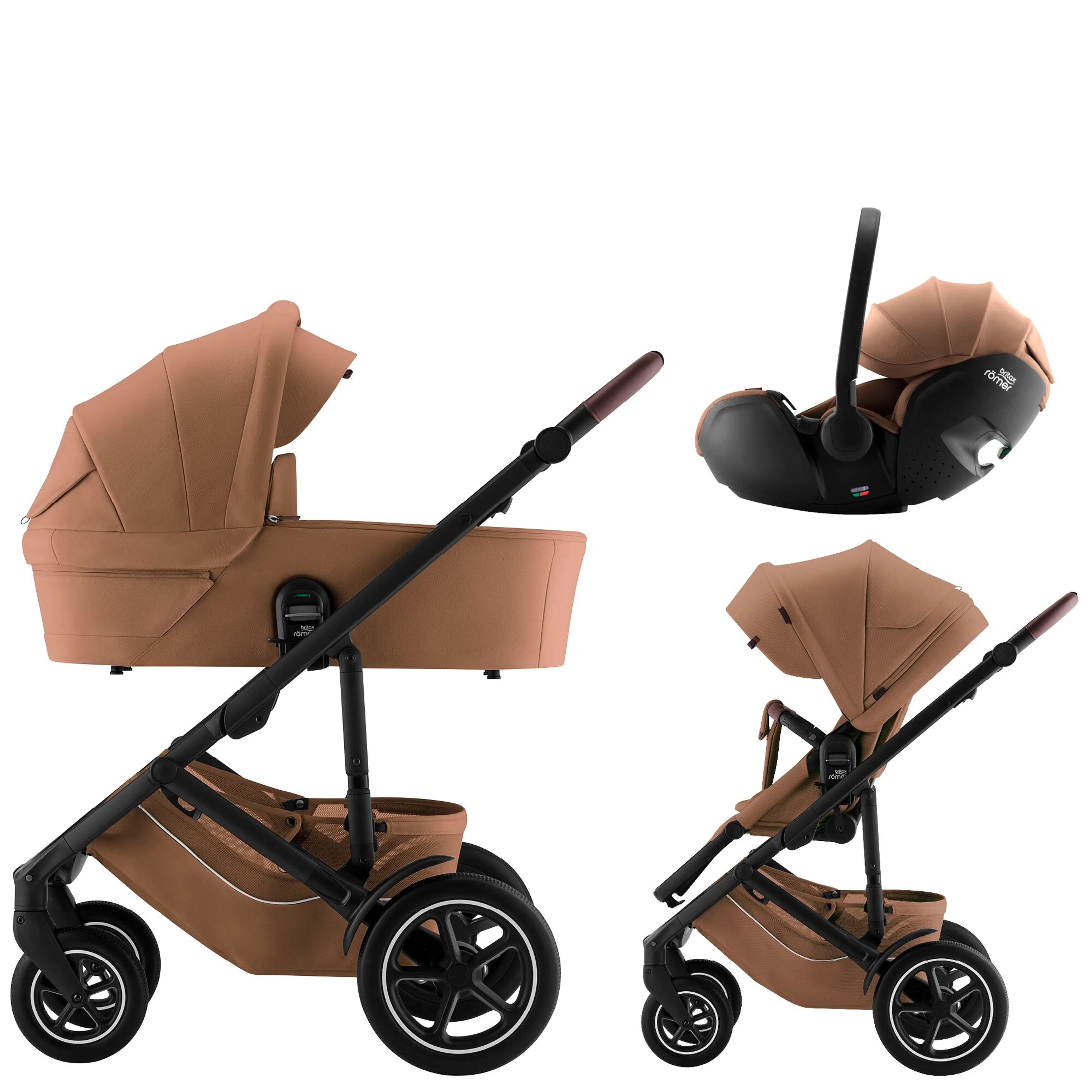 Kombi-Kinderwagen-Set Smile 5Z Warm Caramel
