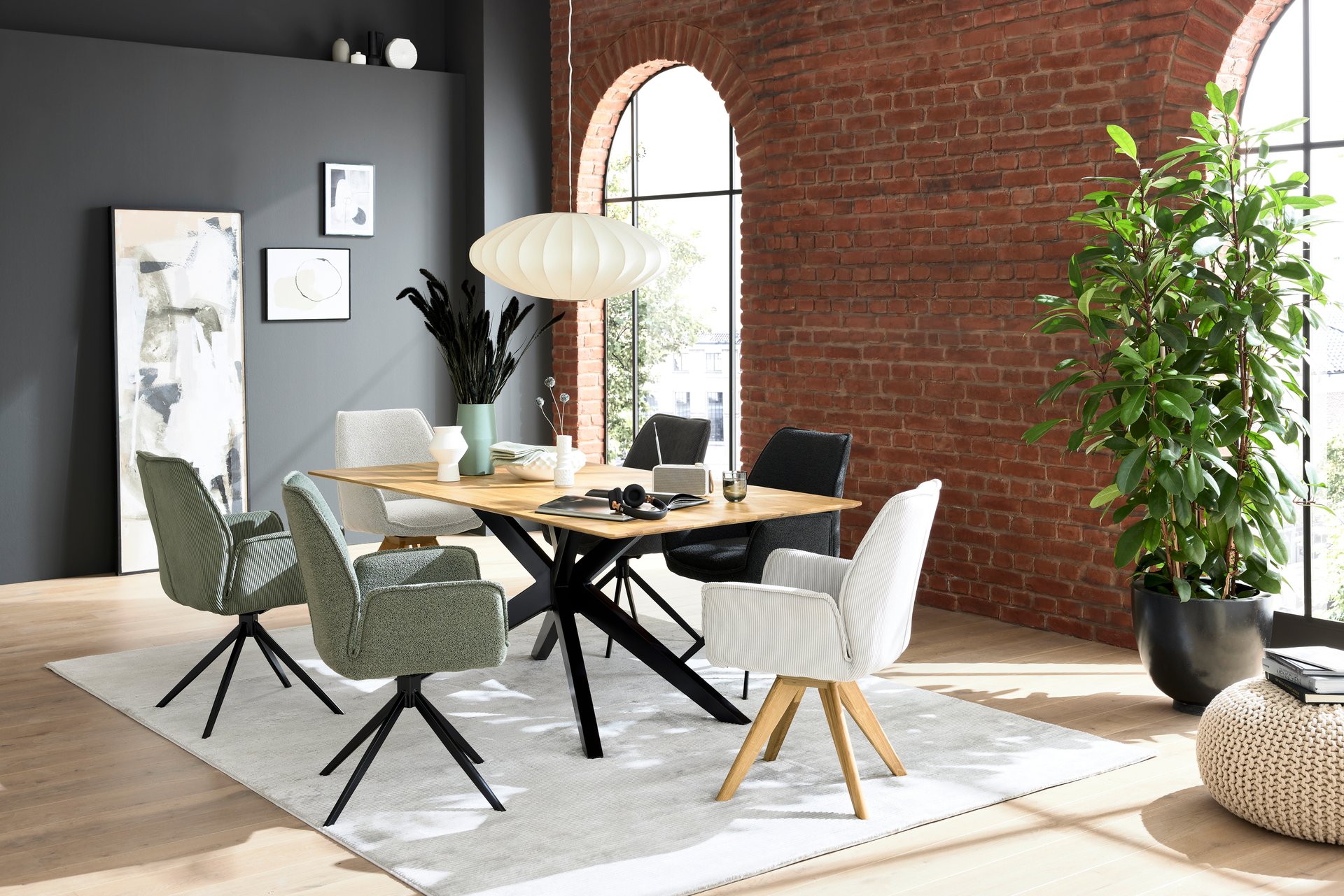 AL-Stuhl Holz milieu