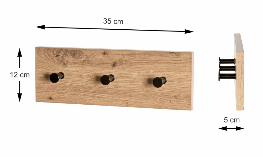 Garderobenleiste detail