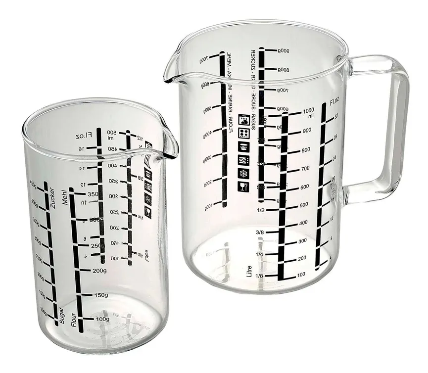 Meßbecher-Set Simax 2 tlg. hauptaufnahme